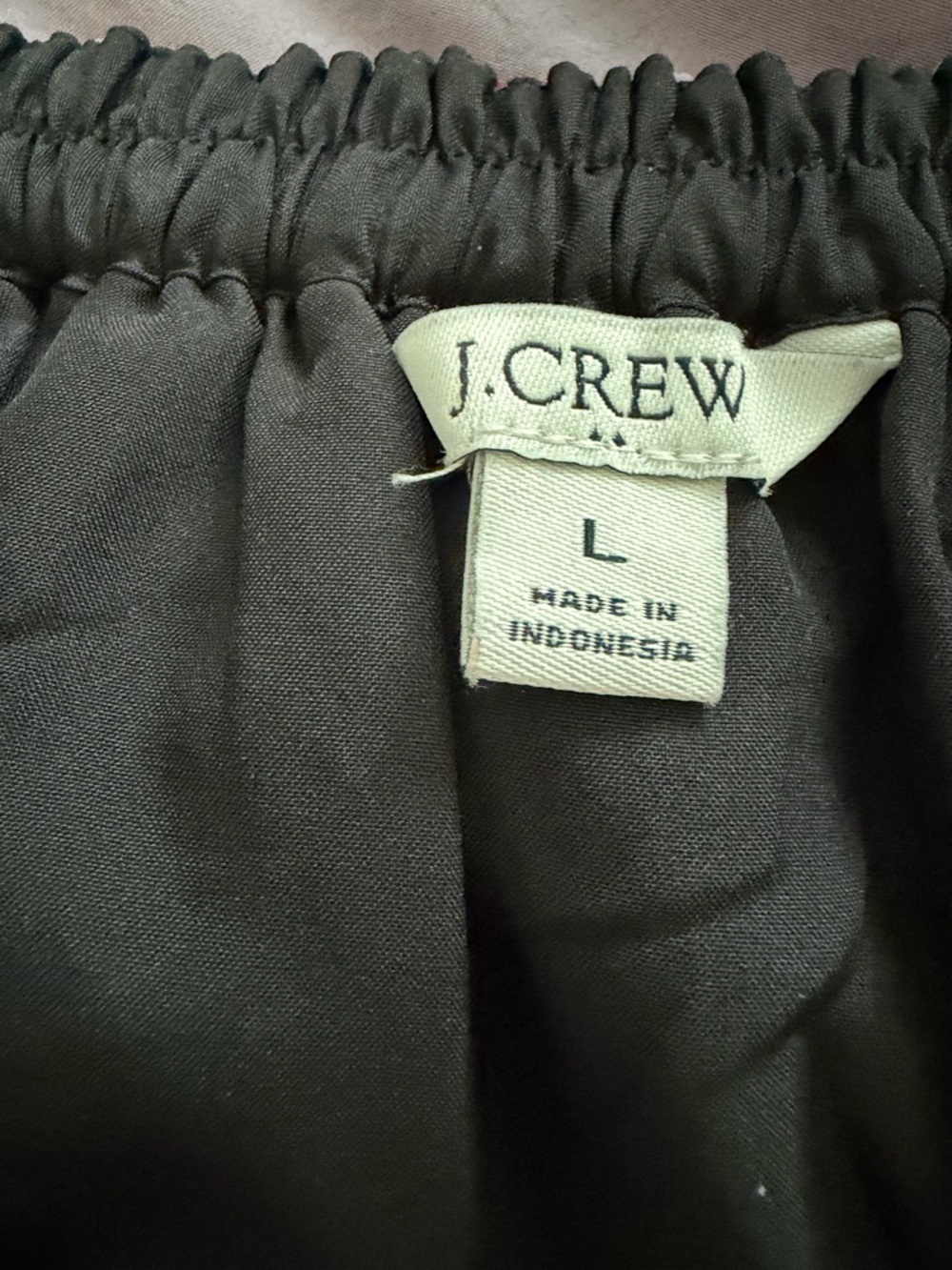 J. Crew Factory Pink and Black Floral A-line Midi Skirt - Picture 7 of 9